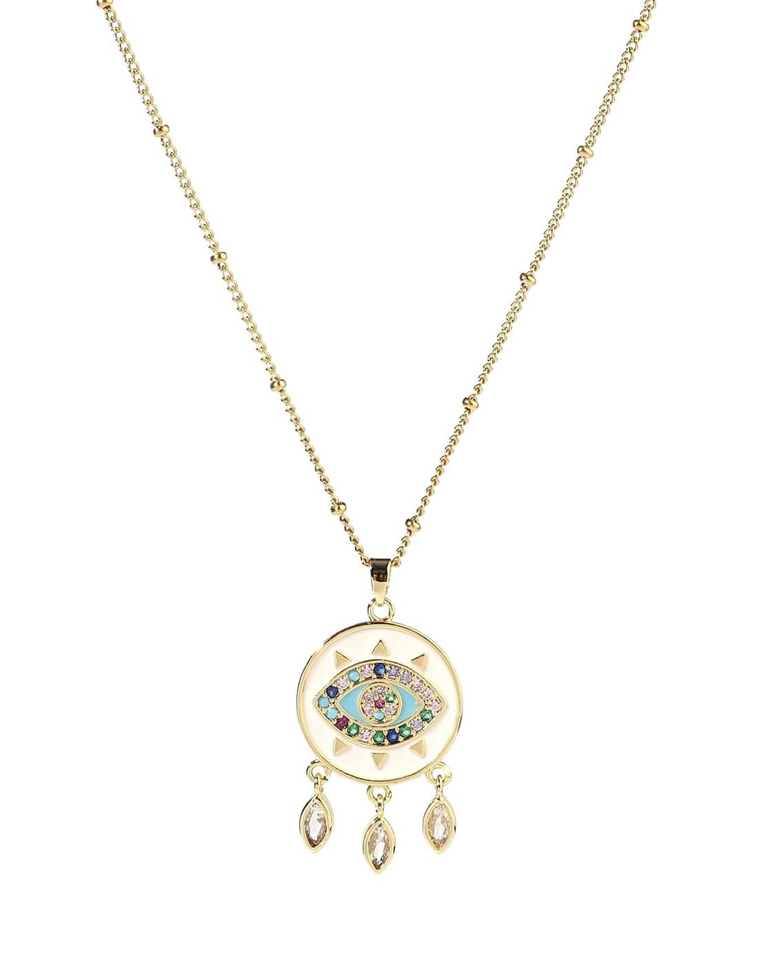 Salty Osun Evil Eye Necklace