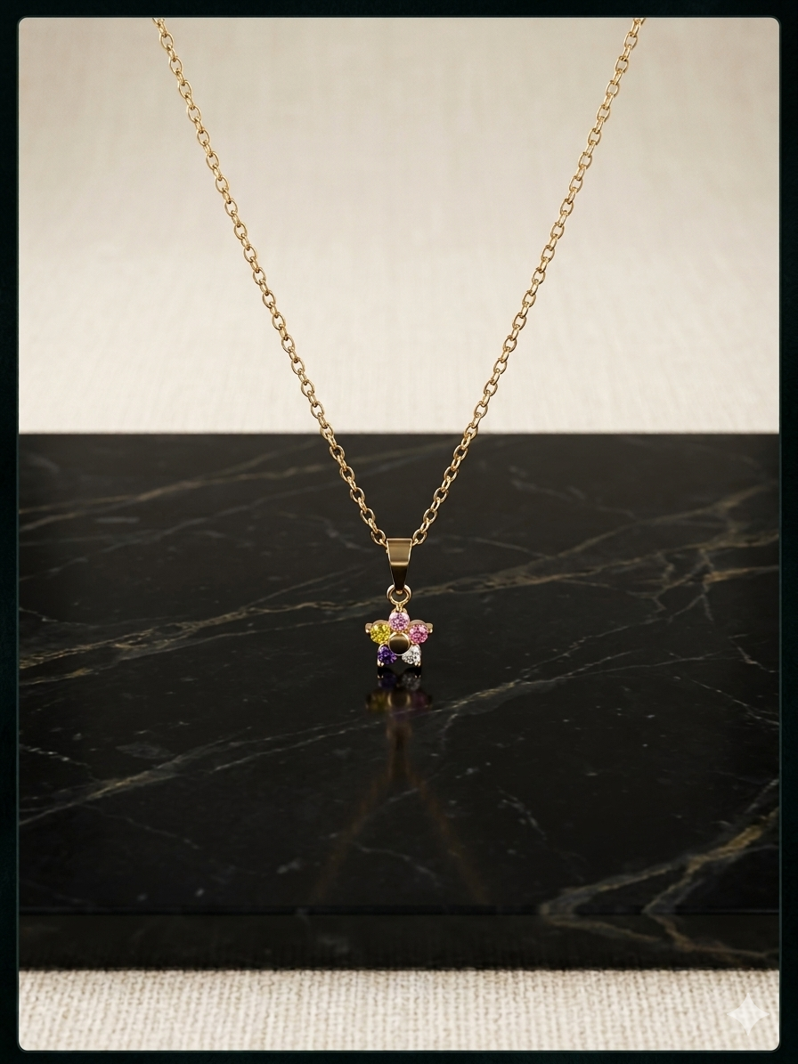 Mini Flower Necklace