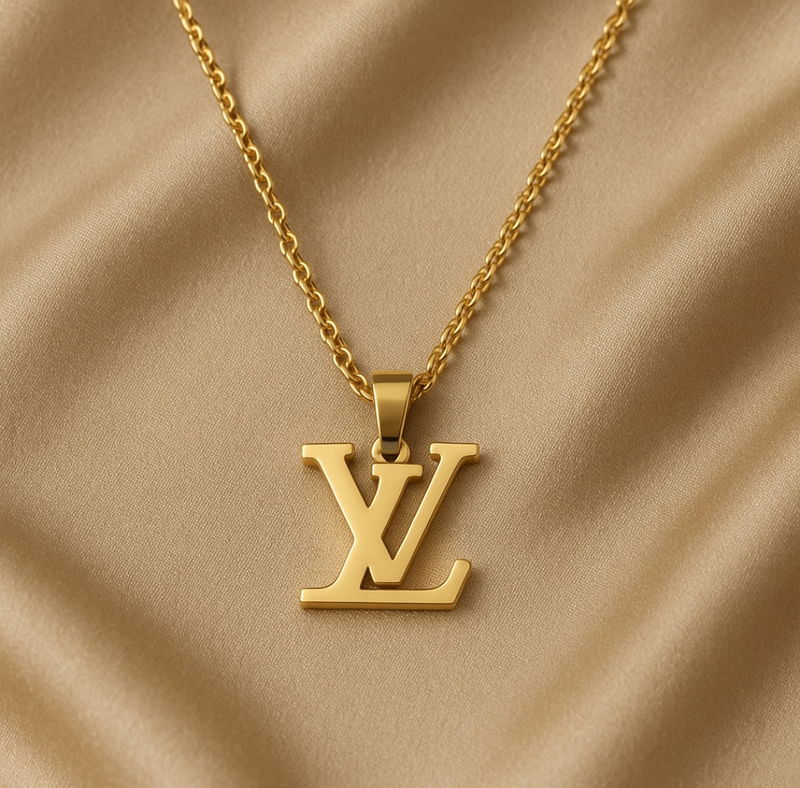 Designer Monogram Necklace