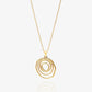 Abstract Spiral Necklace